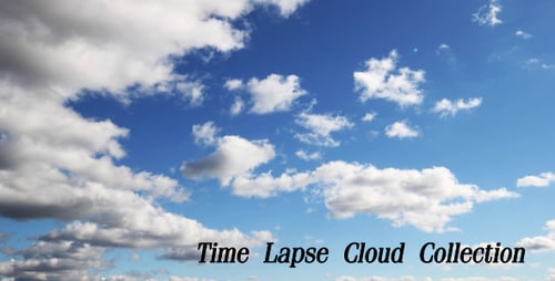 Zeitraffer Cloud Sammlung 1