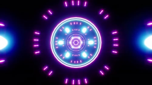 Spreading Light Vj Background 4K Loop