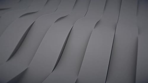 3d abstrakte wellenförmige graue Linien