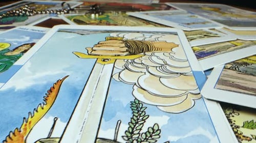 Mystic Fortune Teller Tarotkarten 4