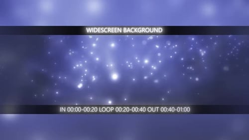 Abstrakter Widescreen-Hintergrund mit Schneelichtpartikeln
