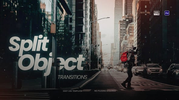 Dynamic Object Split Screen Transitions Pack, Elements ft. split ...