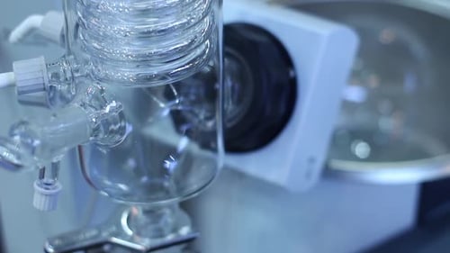 Glass Scientific Equipment in Modern Laboratory Setting