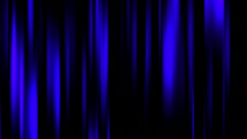 Animated Abstract Blue Vertical Light Streaks Background
