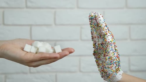 Refusal of sugar.