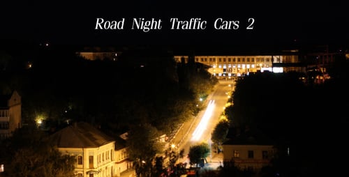 Road Night Traffic Cars 2