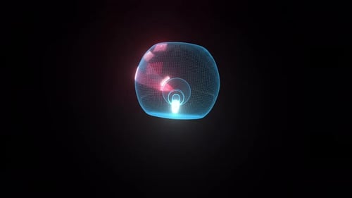 Scratch Awl Hologram Full Rotating 4k