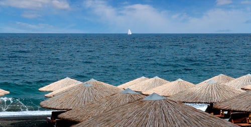 Beach And Sea Skylne