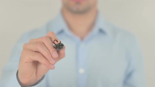 Sell Your Product, Writing on Transparent Screen