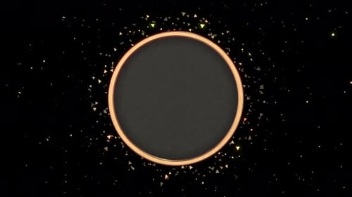 Marco dorado brillante