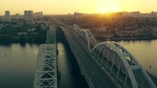 Verkehr Stadt Verkehr Auto Brücke Zug Luftfahrt Fluss Straße