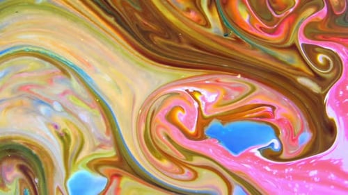 Diffusion abstrakter Farben