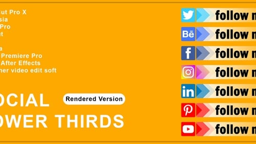 Social Media Lower Third