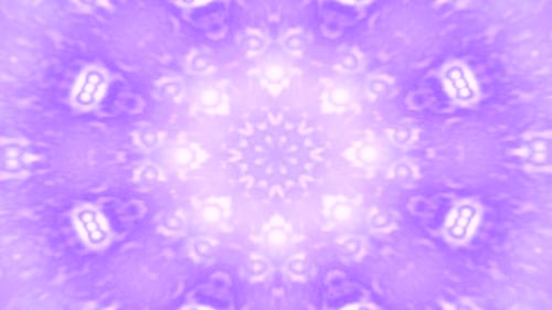 Purple Energy Kaleidoscope Abstract Background Animation