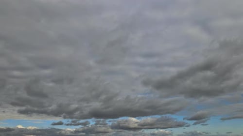 Beautiful Purple Landscape with Sky, Clouds a View From the Top of Mountains Cloudscape