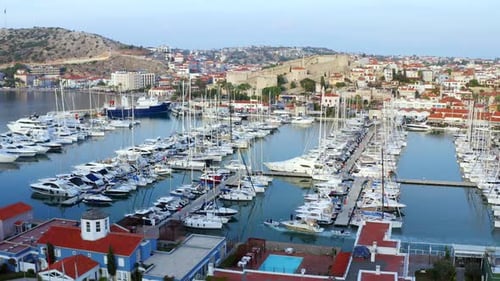 Marina Aerial View