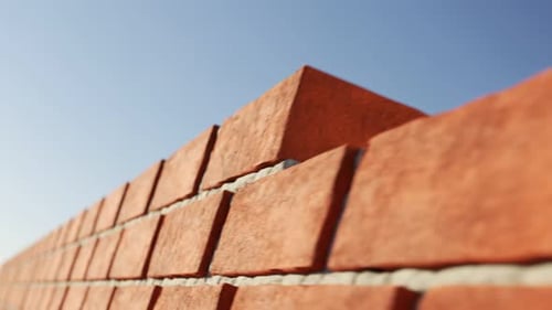 Brick Wall Construction Time-Lapse Build