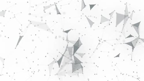 Plexus Deep White Background