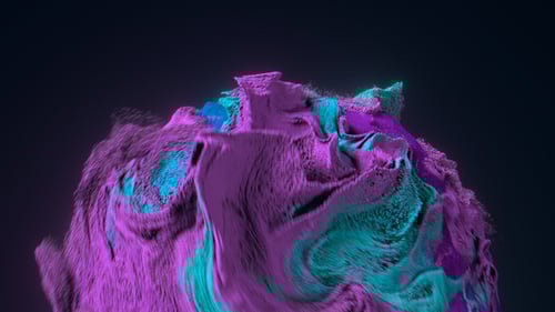 Fluid Particle Logo Reveal Animation