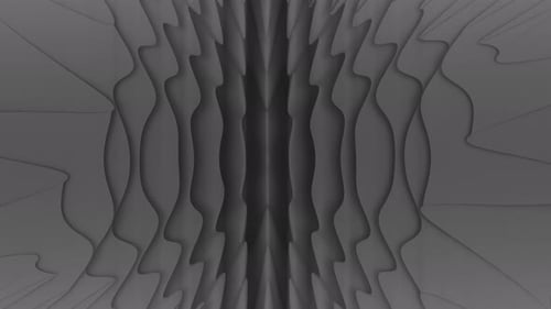 Abstract Wavy Geometric Pattern Background Loop