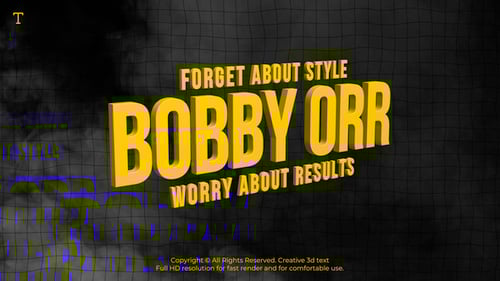 Creative 3D Text | AE