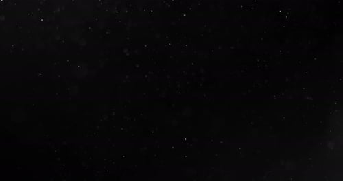 Sparkling Magical Dust Particles