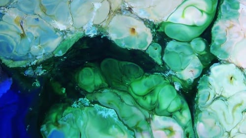 Psychedelic Cosmos Paint Texture
