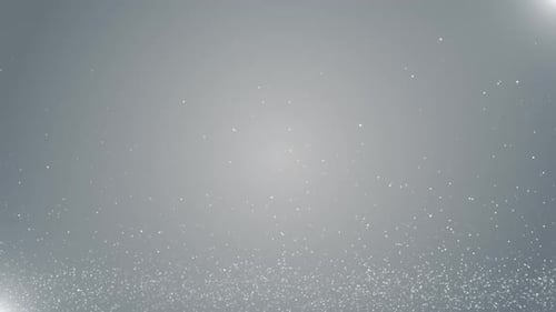 White Playful Shimmer Particles