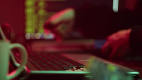 Gros plan sur le lieu de travail professionnel