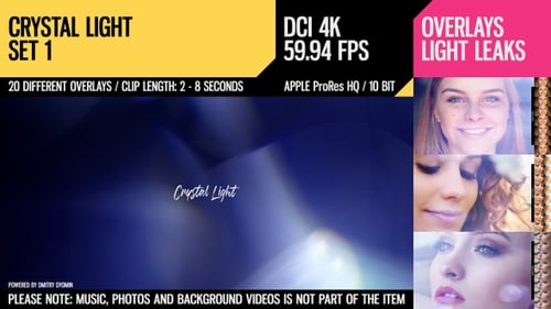 Cinematic Light Leaks and Lens Flare Overlays