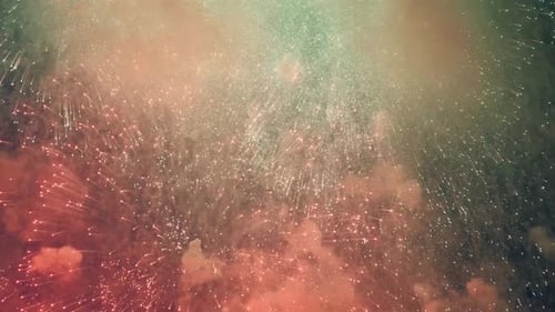 Beautiful Colorful Fireworks