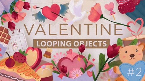 Valentine Stickers Teil 2