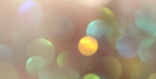 Abstract Glitter Bokeh Background in Green and Pink