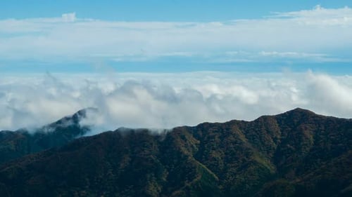 Cloud On Mountain