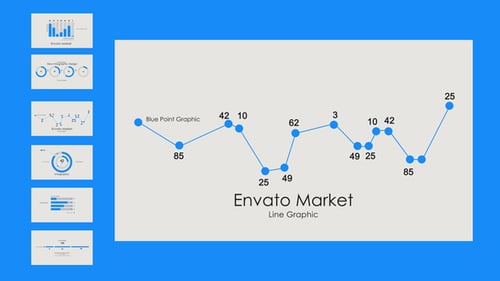 Animated Infographic Data Visualization Charts Pack