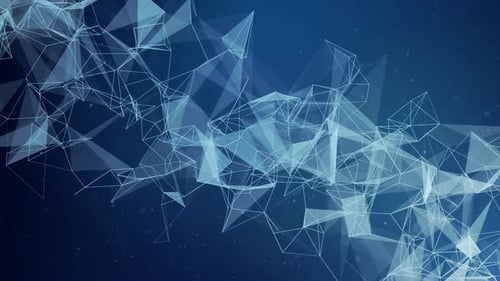 Plexus Abstract Technology And Engineering With Organic