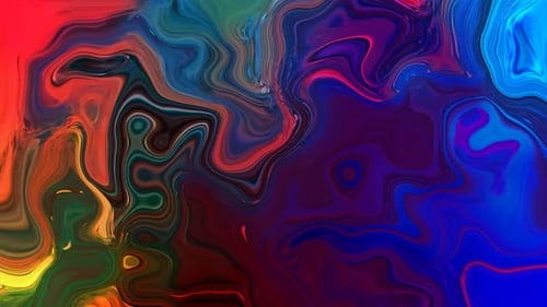 Abstract colorful trendy liquid wave marble background