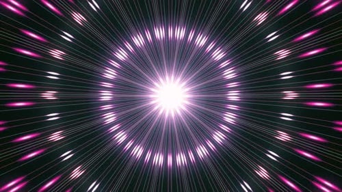 Abstrakte fraktale Strahlen Hintergrundschleife
