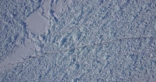 Above Ice And Snow Baikal Lake