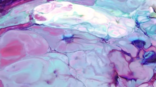 Abstract Paint Colours Diffusion