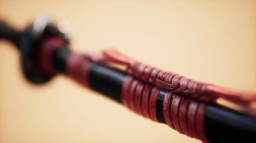 Japanese Katana Sword Hilt Zoom Out