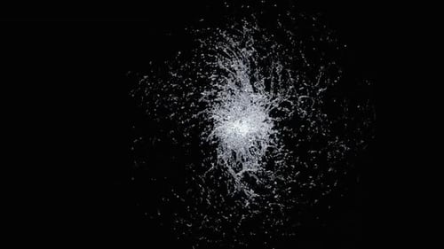 Water Splash Burst Fluid Motion Effect