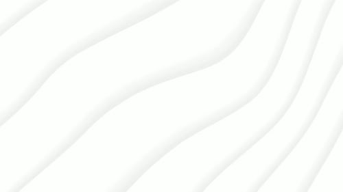 Minimalist Abstract White Flowing Wave Motion Background