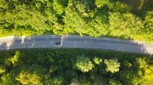 Voiture sur la route