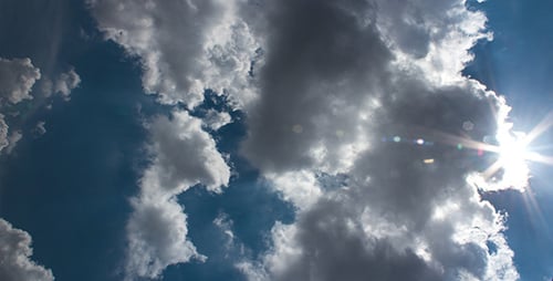 Laps de temps Lapse Soleil Et Nuages 07