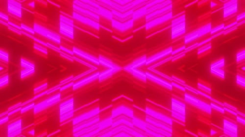 Neon Noised Bright Red X Background For Party Vj Loop 4K