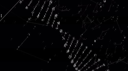 Dna Code With Numbers 01