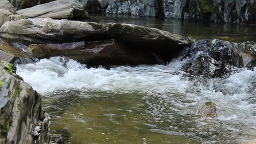 Foam On A River Whirlpool