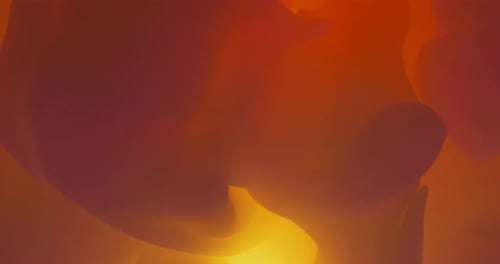 Fluide dynamique chaud coloré avec effet de flux de liquide.