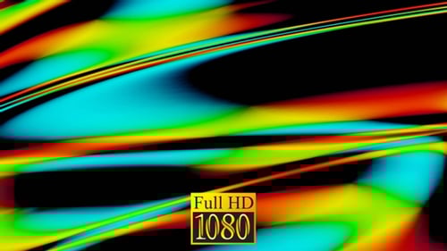 Abstract Multicolored Wave Background HD